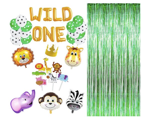 Wild One Balloons Wild One Party Decorations First Birthday Etsy