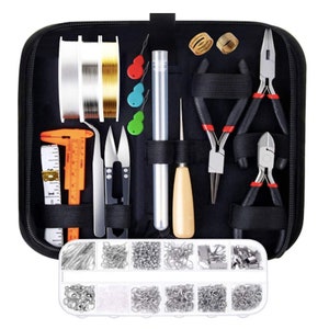 Jewelry Making Supplies Kit Jewelry Tools Jewelry Wire Jewelry Findings jewelry beading project jewelry repair DIY projects jump rings