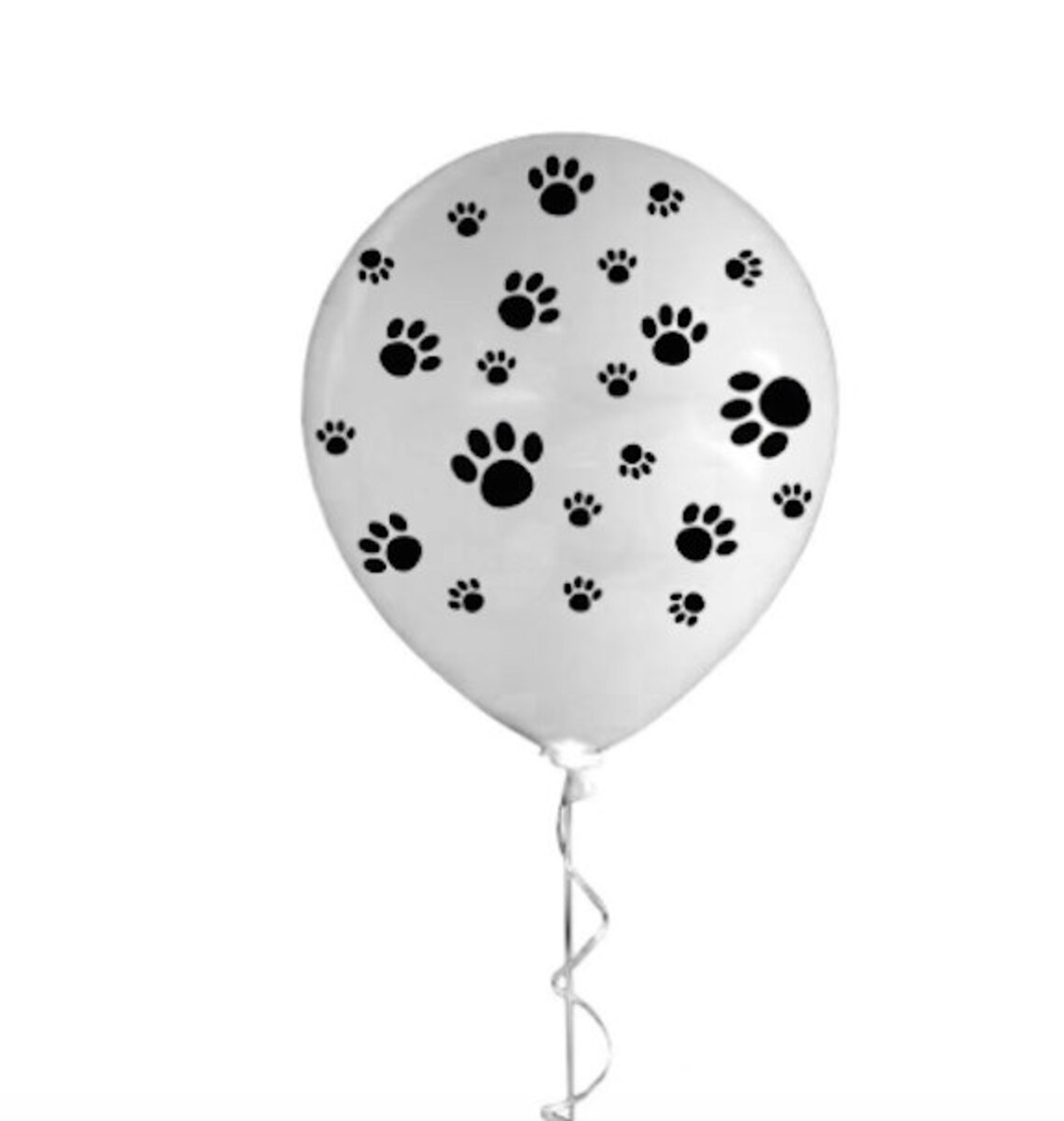 Paw Print Dog Party Balloons Latex Balloons Birthday Party Etsy