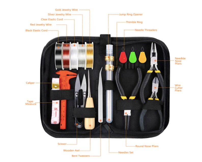 Jewelry Making Kit Jewelry Wire Jewelry Making Supplies | Etsy