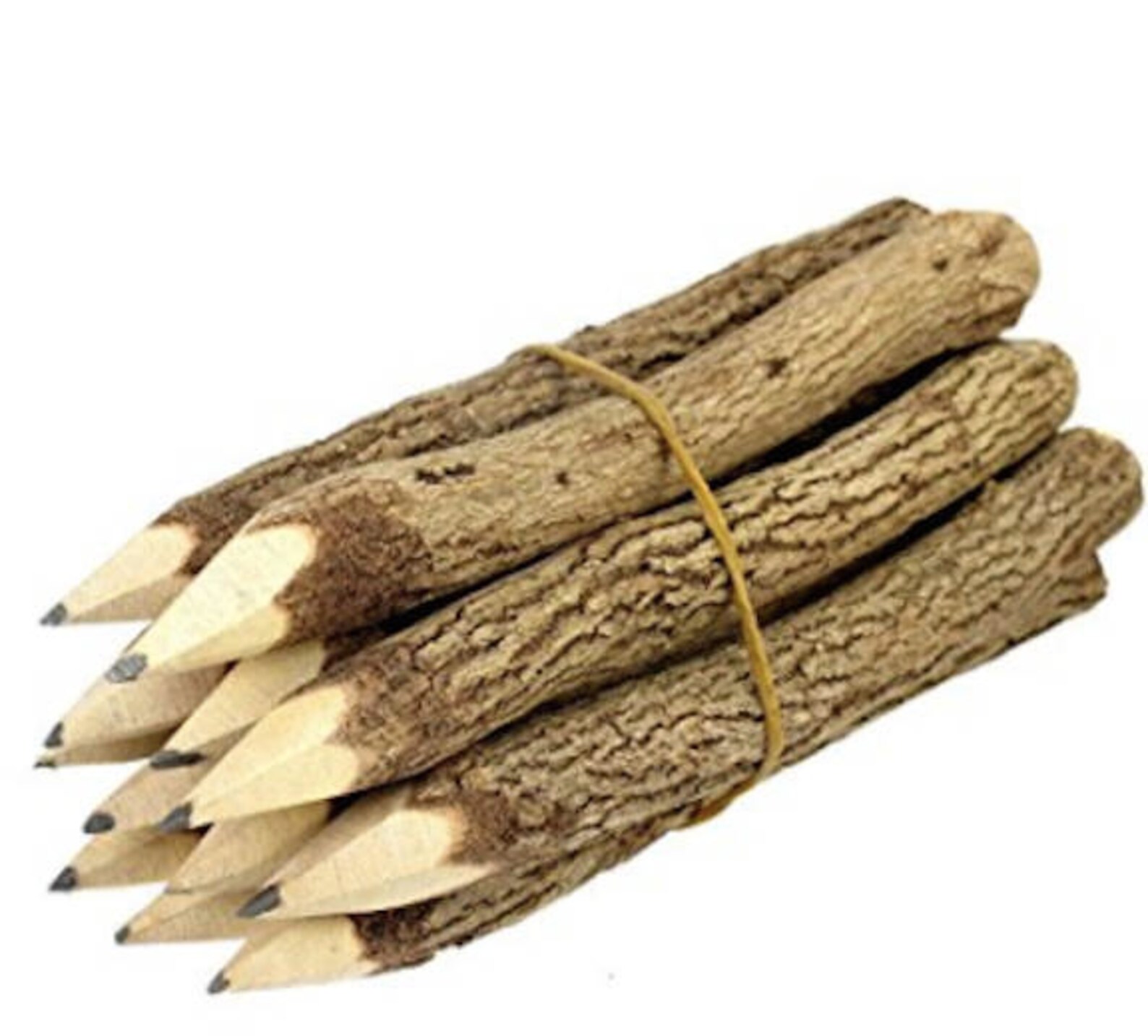 Wood Pencils Graphite Wooden Tree Rustic Twig Pencils Woodland Etsy