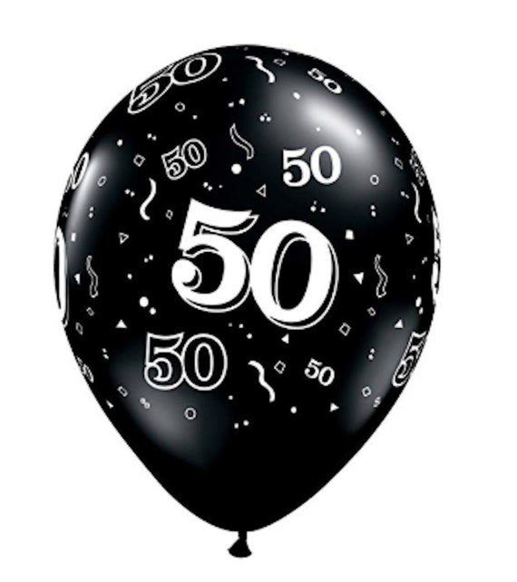 Anzai Versnipperd Nauwkeurig 36 50th Birthday Balloons 50 Party Decorations 50th - Etsy Israel