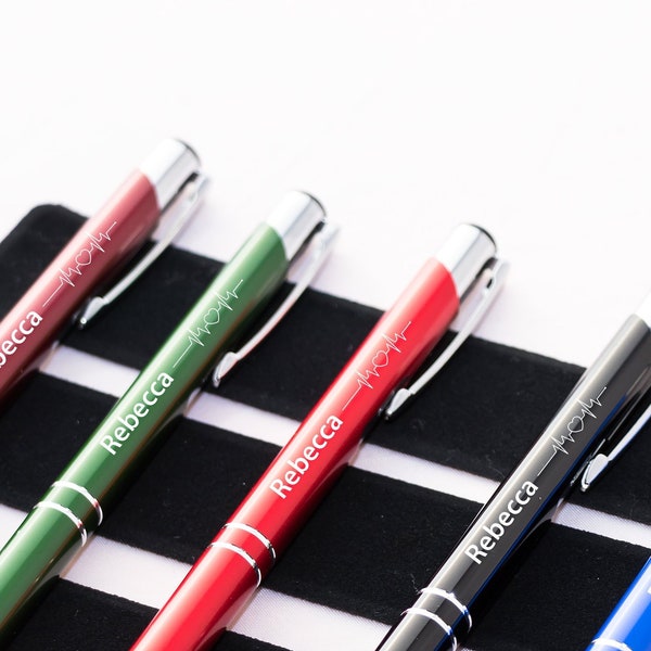 Personalized EKG Heartbeat Pen | Engraved Medical Gift