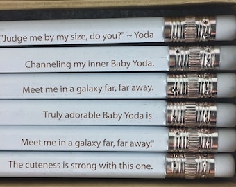 Baby Yoda Pencil Set, The Child Pencils