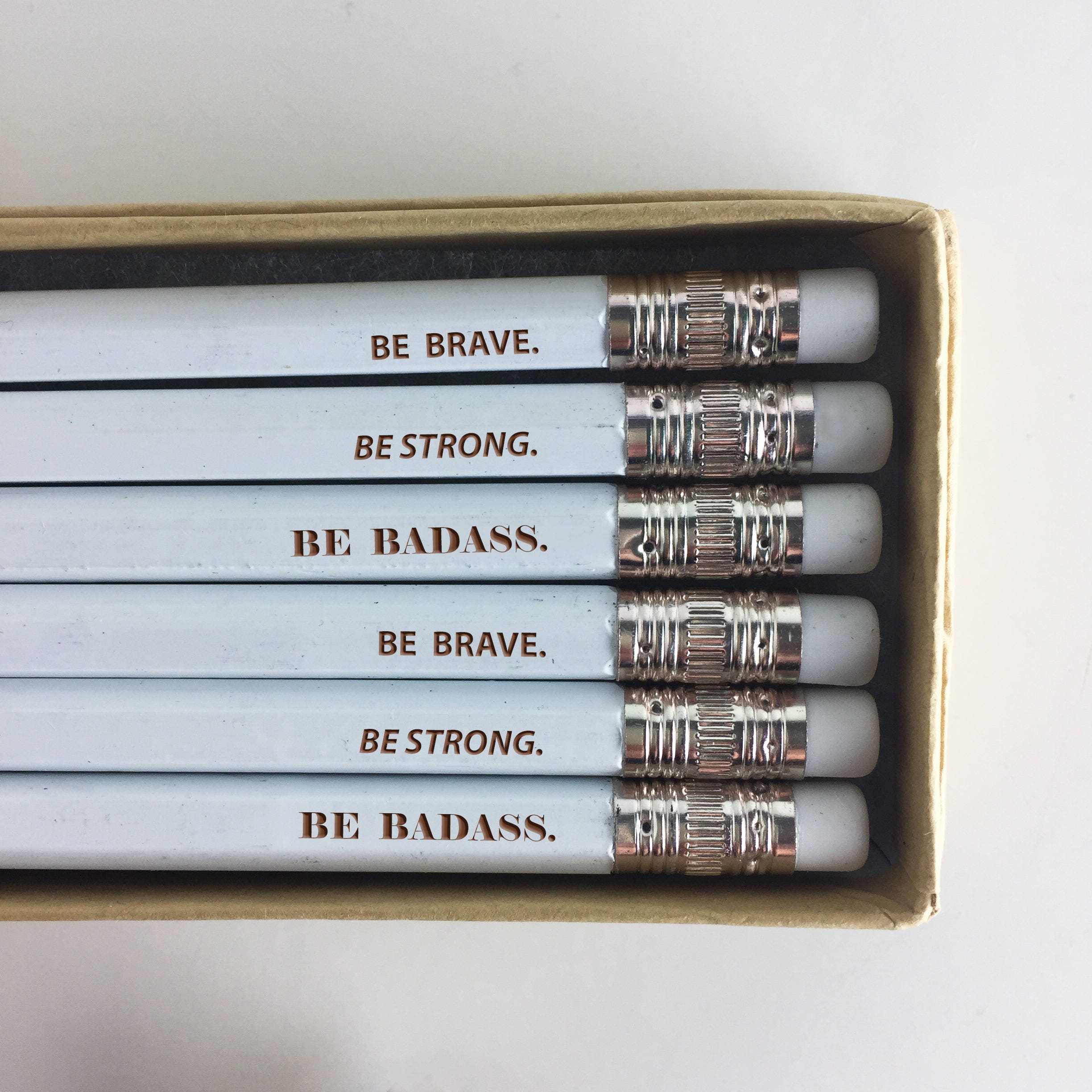 Motivational Pencils Inspirational Pencil Engraved Pencils Etsy