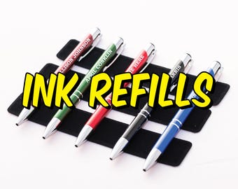 Black Ink Refills for Laser Engraved Pens