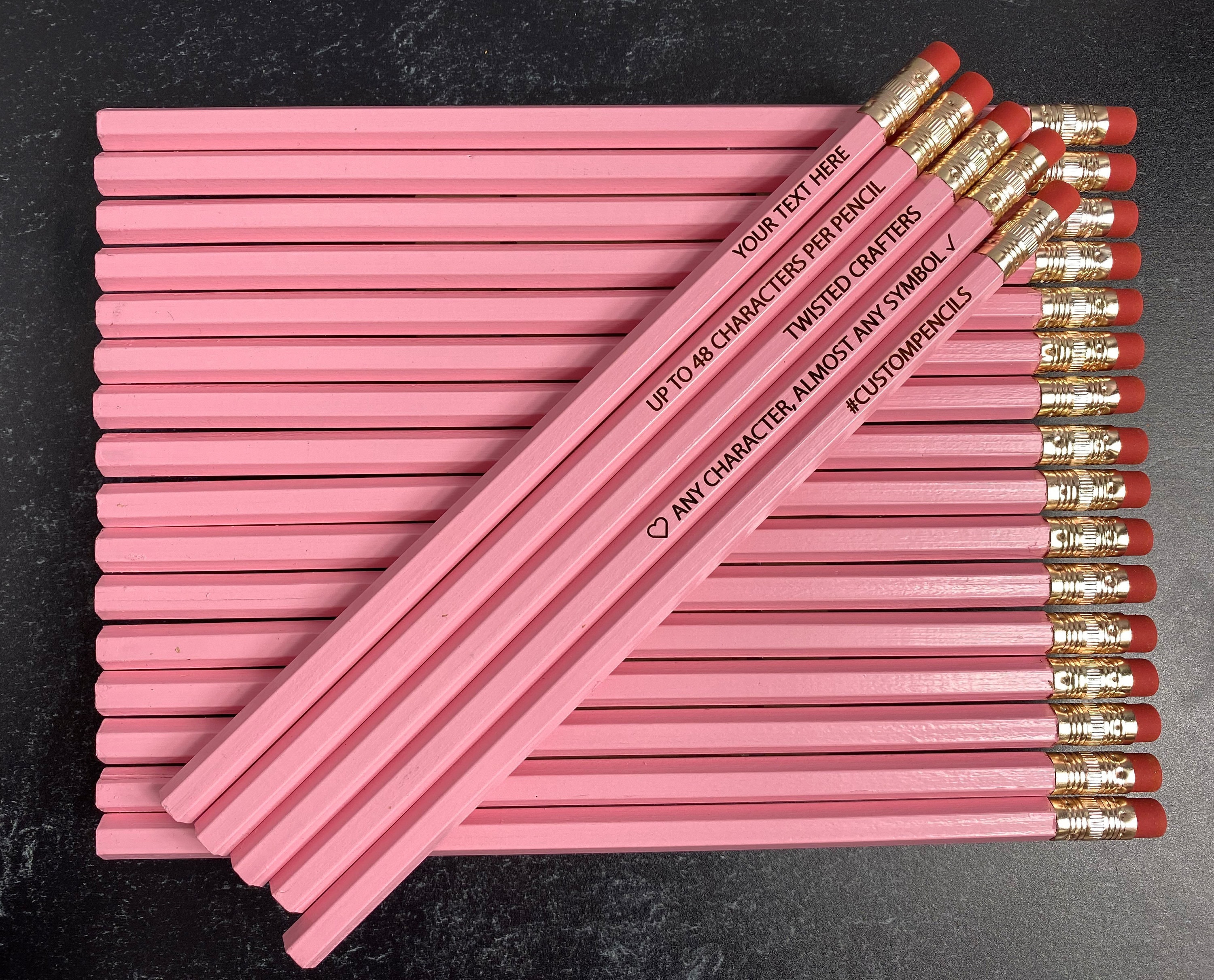 Taylors Engraved Pencils, Custom Pencils, Eras Merch, Pastel