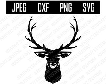 Deer Head SVG, Deer SVG, Hunting SVG