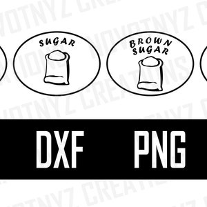 Kitchen Staples Labels svg, Pantry Labels svg, Canister Labels svg, Labels image 4