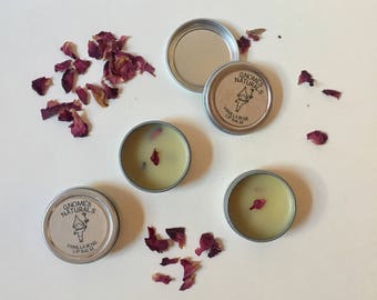 Vanilla Rose Lip Balm 0.25 oz tin