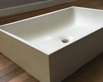 Concrete Sink Etsy