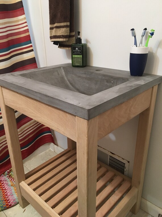 Vanity With Concrete Top - Concrete Vanity Top Nz Vanity With Concrete Top - Concrete Vanity Top Nz