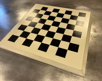 Concrete Chess Board - Handmade Chess Board