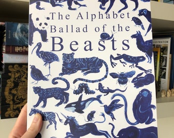 The Alphabet Balled of the Beasts door e.k.mosley, kinder prentenboek A-Z