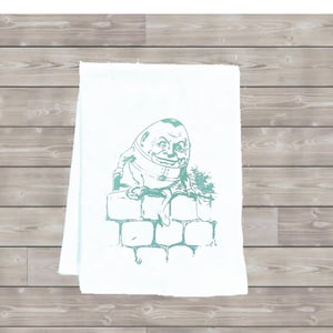 Humpty Dumpty Tea Towel Kitchen Towel Hand Towel Kitchen Towel Hand Towel Kitchen Towel Hand Towel