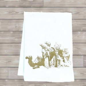 Wisemen With Camel Tea Towel Kitchen Towel Hand Towel Kitchen Towel Hand Towel Kitchen Towel Hand Towel