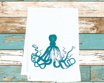 Octopus Tea Towel