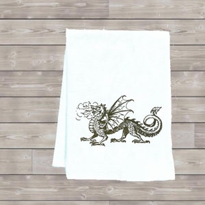 Dragon Tea Towel Kitchen Towel Hand Towel Kitchen Towel Hand Towel Kitchen Towel Hand Towel