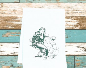 Mermaid Tea Towel