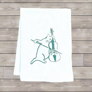 The Cat and the Fiddle Tea Towel Kitchen Towel Hand Towel Kitchen Towel Hand Towel Kitchen Towel Hand Towel