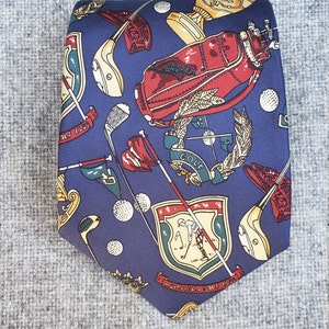 J.T. Beckett Golf Club Silk Tie