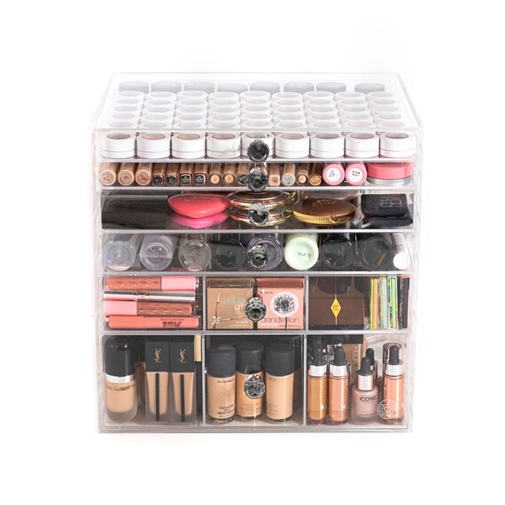 Ultimate Vanity Glam Beauty Box Acrylic Makeup Organiser Etsy