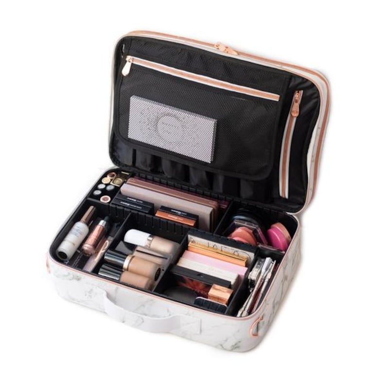 Etoile MARBLE Cosmetic Beauty Travel Case Makeup Organiser Etsy