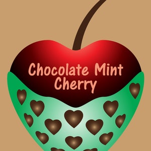 Chocolate Mint Cherry - Lotion Bar