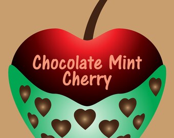 Chocolate Mint Cherry - Lotion Bar