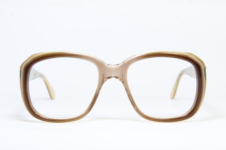 Nerd Thick Striking Vintage MEITZNER Gray Glasses Brille Eyeglasses Lunettes Occhiali Gafas Bril