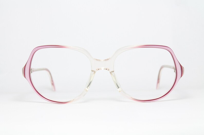 ZAPF 220 Pink-Rosa Unique Oversized Vintage Frame Brille Eyeglas ZAPF 220 Pink-Rosa Unique Oversized Vintage Frame Brille Eyeglas