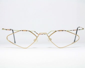 LB-Line 6511.01 Artful Steampunk Amazing Unique Rare Vintage Frame Brille Eyeglasses Occhiali Lunettes Gafas Bril Glasses Glasögon