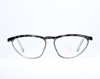 NOUVELLE LIGNE Swing 9 Glitter Artful Amazing Rare Unique True Vintage Frame Eyeglasses Brille Occhiali Lunettes Gafas Bril Glasses Glasögon