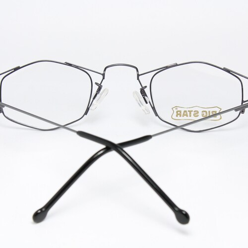 Steampunk Unique shops Rare BIG STAR BS37 Vintage Brille Eyeglasses Lunettes Occhiali Gafas Bril Glasögon