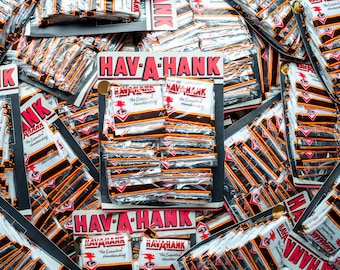 Rare Group of (240) Vtg NOS Hav-a-Hank Made in USA Cotton Handkerchiefs Screenprinting Workwear Clothing Advertising