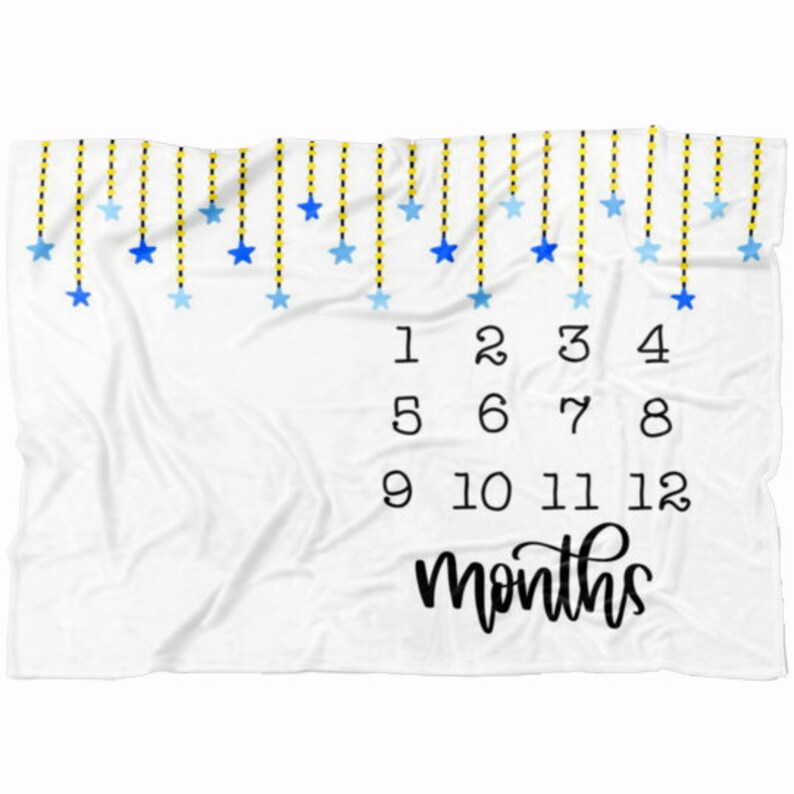 Baby Monthly Milestone Blanket Simple Milestone Blanket Baby Etsy Baby Monthly Milestone Blanket Simple Milestone Blanket Baby Etsy