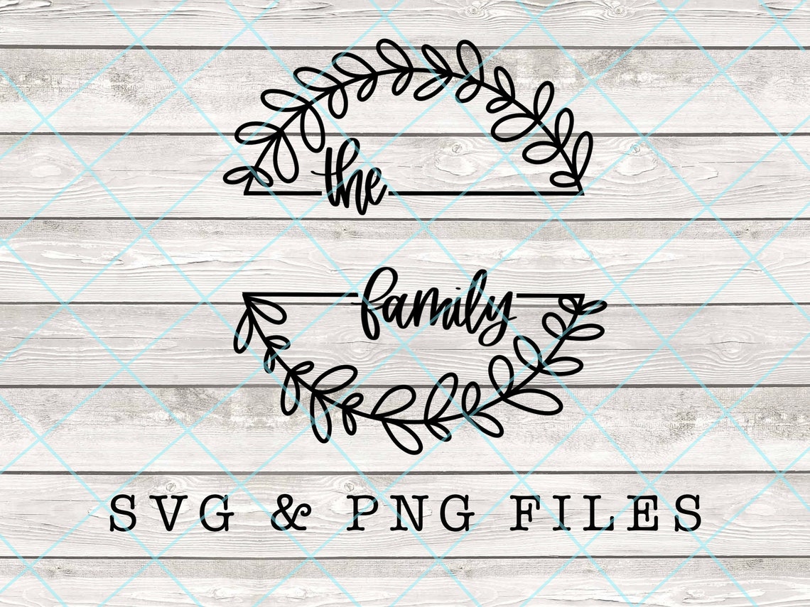 Family Wood Round Sign SVG Cricut Glowforge Silhouette | Etsy