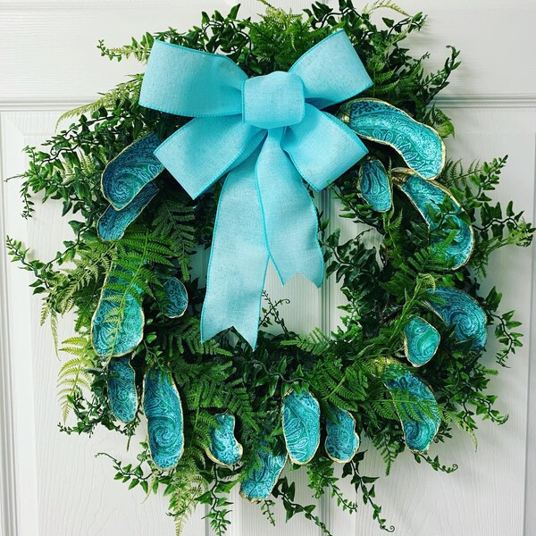 Oyster Shell Wreath - Etsy