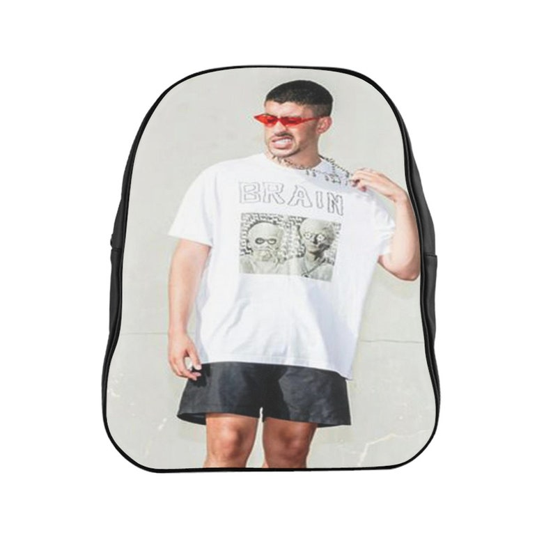 bad bunny School Backpack