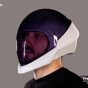 ZERO Visors - Clear and Black see-through Visors - DIY - No helmet or straps included