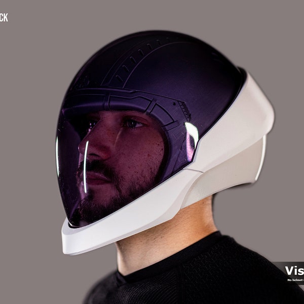 ZERO Visors - Clear and Black see-through Visors - DIY - No helmet or straps included