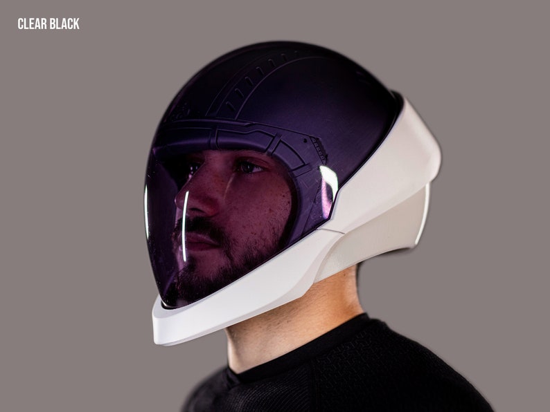 ZERO Visors Clear and Black Seethrough Visors Etsy