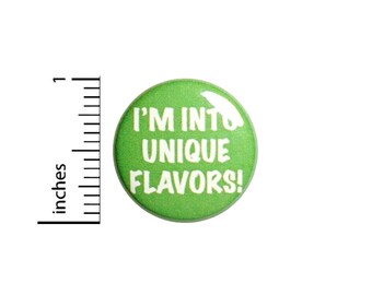 Foodie Button or Fridge Magnet, Gift for Foodie, Birthday Gift, Unique Flavors, Foodie Gift, Foodie Button or Magnet, 1 Inch #80-10