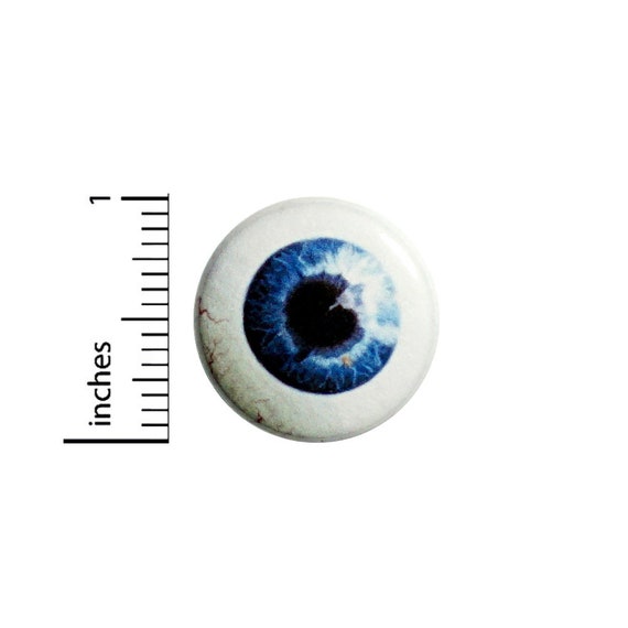 Eyeball Eye Button Pin Geekery Nerdy Random Awesome Cheap Gift Humor Pinback 1 Inch