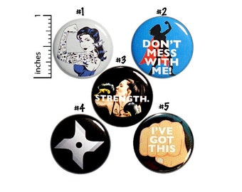 Button & Magnet 5 Packs