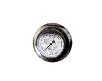Steampunk Vintage Style Gauge Button Pin or Fridge Magnet Cosplay Button Backpack Pin Jacket Lapel Pin or Refrigerator Magnet 1" #13-26