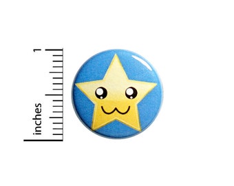 Star Student Button, Pin or Fridge Magnet, Star Pin, Backpack Pin, Little Gift, Cute Button, Star Student Gift, Button or Magnet, 1" 85-32