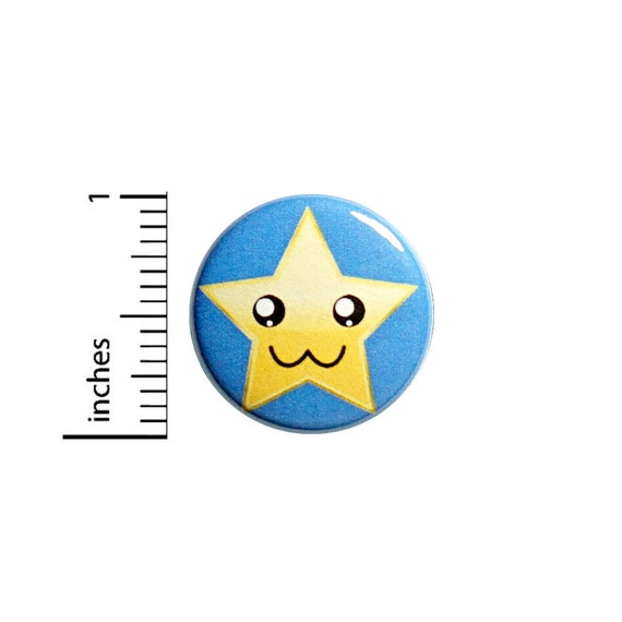 Star Student Button, Pin or Fridge Magnet, Star Pin, Backpack Pin, Little Gift, Cute Button, Star Student Gift, Button or Magnet, 1" 85-32