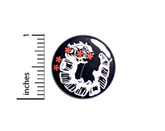 Absolem Caterpiller Pin, Alice In In Wonderland, Lapel Pin, Button Pin for Backpacks or Fridge Magnet, Backpack Pin, 1 Inch 95-10