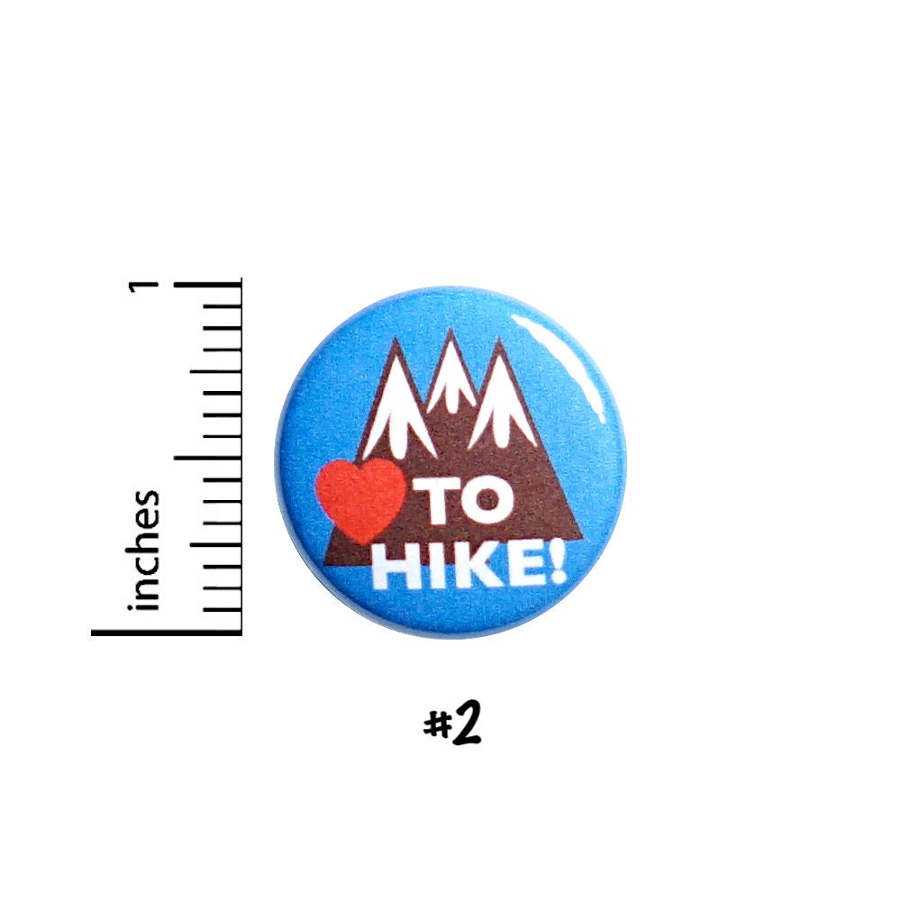 Hiking Pin Gift Set Pins for Backpack Set of 5 Buttons or Etsy
